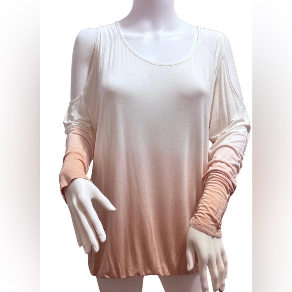 Venus Long Sleeves Cold Shoulder Knit Top - Picture 3 of 15